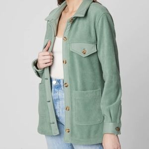 Like new fleece shirt jacket